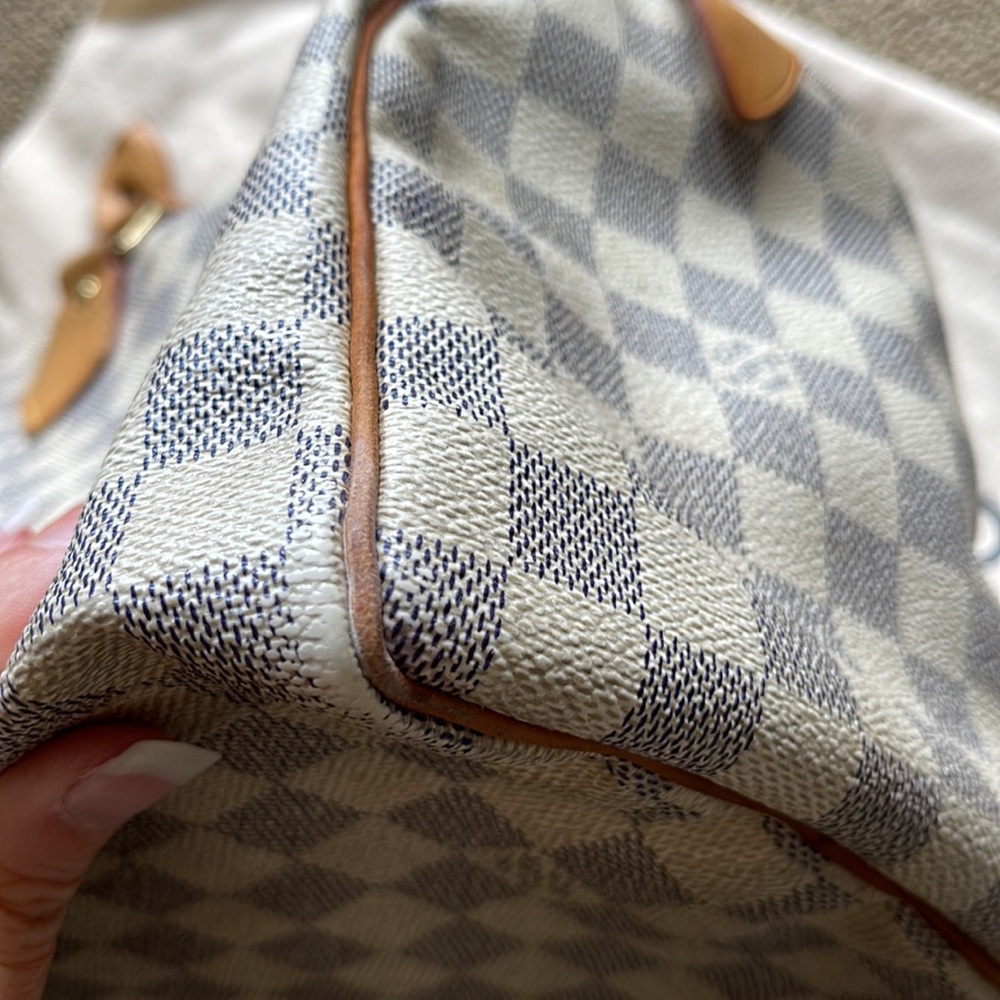 Louis Vuitton Authentic Damier Azur Speedy 25 - Picture 11 of 16